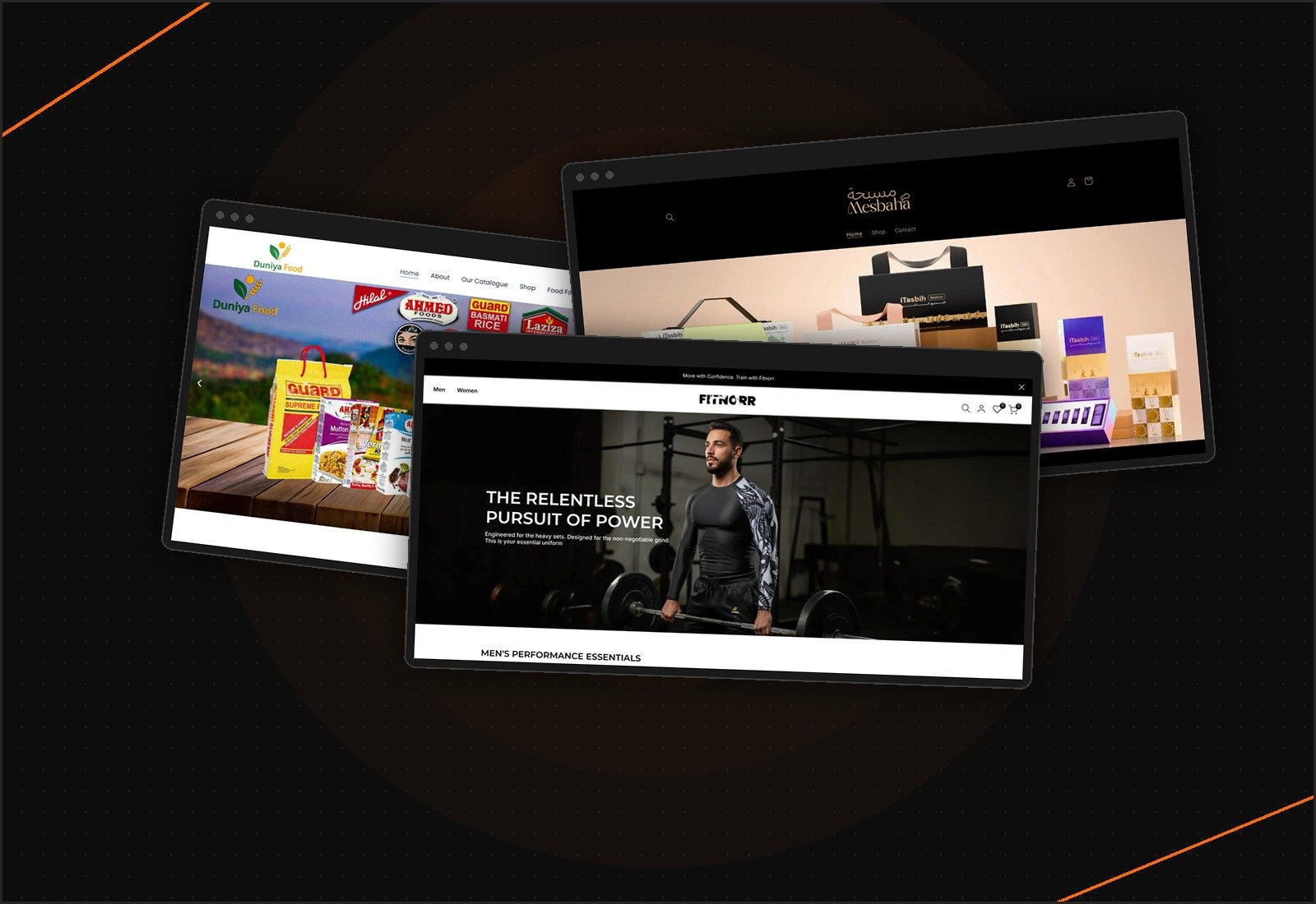 Website Development portfolio